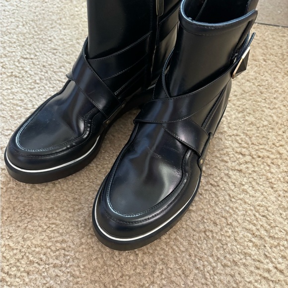 Nicholas Kirkwood Leather Ankle Boots Black size 35 - Picture 2 of 13